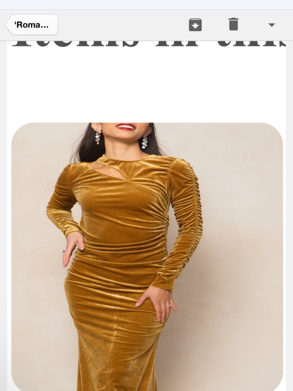 Ivy City Co. Romance me dress